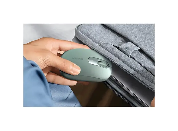 მაუსი UGREEN MU105 (90672), Wireless, USB, Mouse, Celadon Green, 4 image