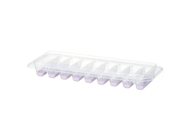 ყინულის ფორმა Ardesto Ice tray with lid Fresh Stick, 27х9.5х3.8cm, silicone, plastic, lilac, 3 image