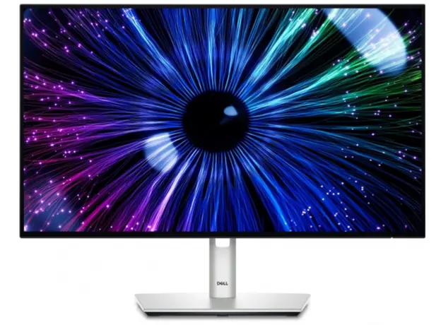 მონიტორი DELL Monitor 23.8" U2424HE HDMI, DP, USB-C, RJ-45, Audio, IPS, 120Hz, sRGB 100%, Pivot, 2 image