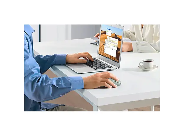 მაუსი UGREEN MU105 (90672), Wireless, USB, Mouse, Celadon Green, 5 image