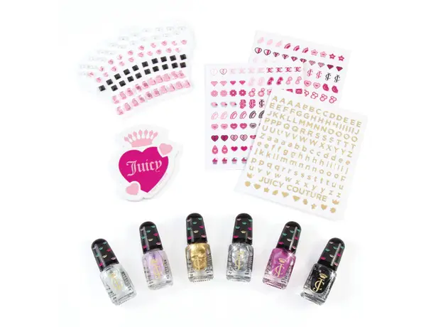 ფრჩხილის ლაქის ნაკრები MAKE IT REAL JUICY COUTURE: DAZZLING DESIGNS MANICURE SET, 3 image