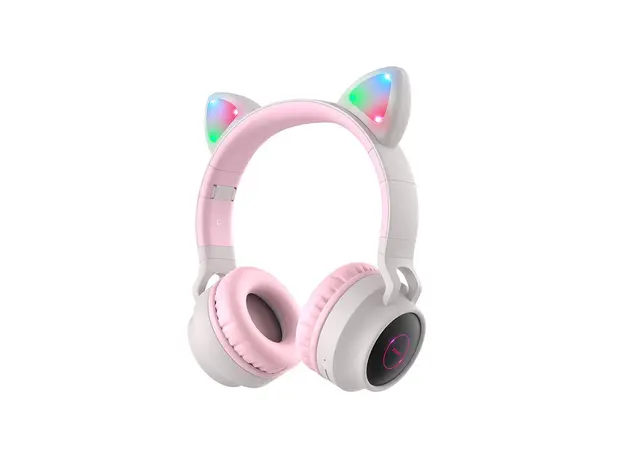 ყურსასმენი Hoco W27 Cat ear wireless headphones GREY