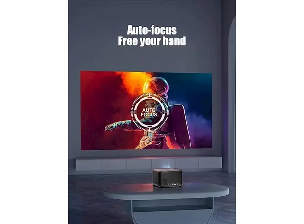 პროექტორი Byintek X30, Smart LCD Projector, FHD 1920x1080, 650lm, Black, 5 image