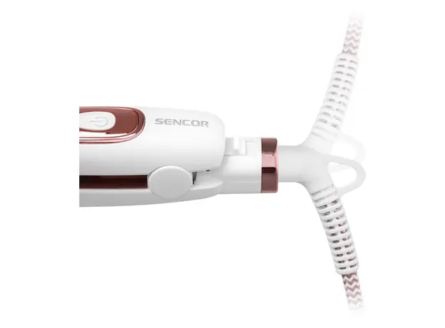 თმის დასასწორებელი Sencor SHI 6300GD HAIR STRAIGHTENER White/Pink, 6 image