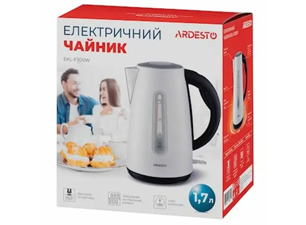 ელექტრო ჩაიდანი ARDESTO EKL-F300W, 5 image