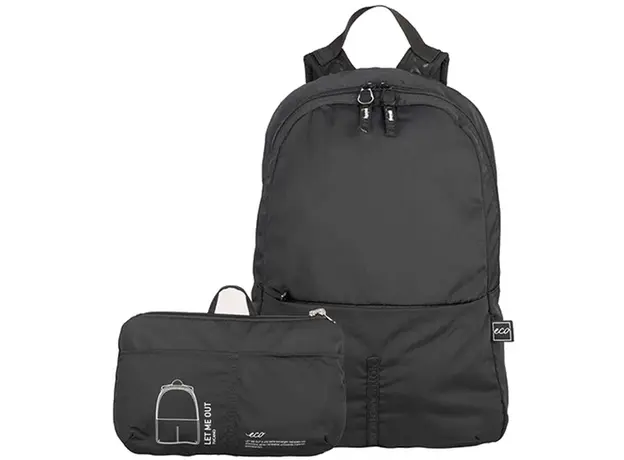 ნოუთბუქის ჩანთა Tucano LET ME OUT BACKPACK FOLDABLE, BLACK
