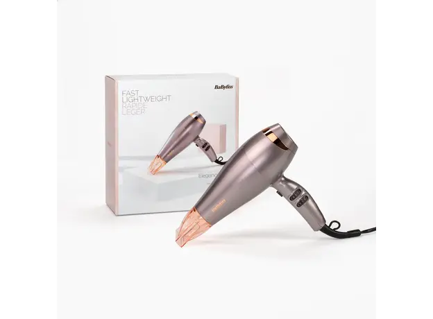 თმის საშრობი Babyliss 5336NPE Elegance 2100 Hair Dryer Pink, 6 image