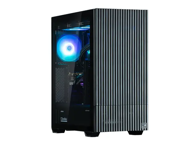 კომპიუტერის ქეისი Zalman Computer case Z10 DS, without PSU, 2xUSB3.0, 1хUSB Type-C, 2х120mm, 1x120mm ARGB, TG Side Panel, ATX, Monitor, balck, 4 image