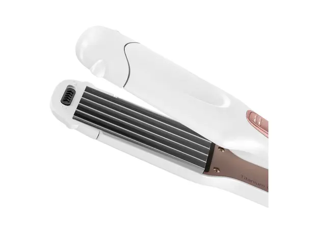 თმის დასასწორებელი Sencor SHI 6300GD HAIR STRAIGHTENER White/Pink, 5 image