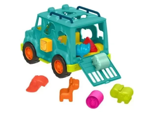 განსავითარებელი სათამაშო მანქანა Btoys B. SHAPE SORTER TRUCK, 3 image