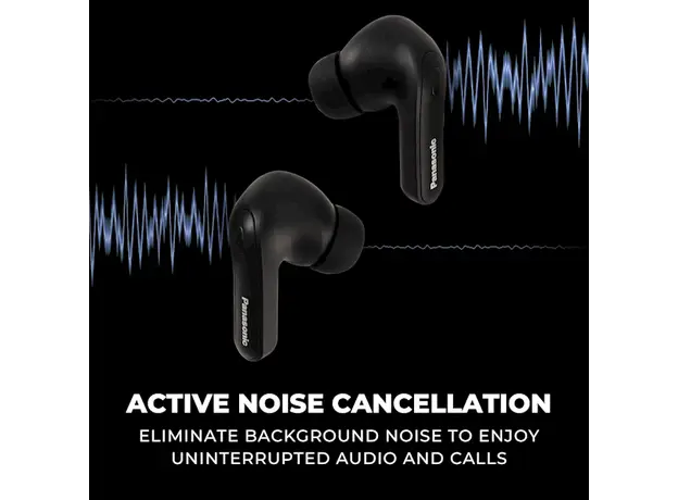 ყურსასმენი Panasonic RZ-B310WDG-K TWS Wireless headset Black, 5 image