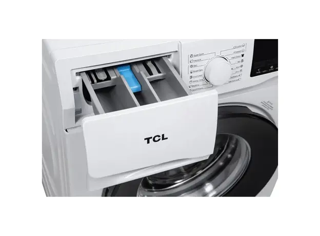 სარეცხი მანქანა TCL P608FLW - 8 KG DIGITAL INVERTER 1400 RPM, 85X60X60, 16 Programs LED DISPLAY, White, A+++, 5 image