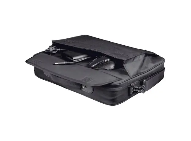 ნოუთბუქის ჩანთა Trust Gaming 24189 Atlanta, 15.6", Laptop Bag, Black, 5 image