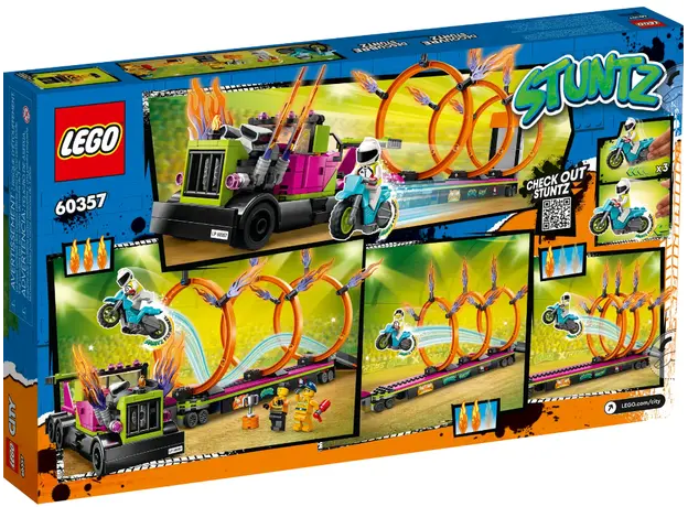 ლეგო LEGO City Stuntz Stunt Truck & Ring of Fire Challenge, 9 image
