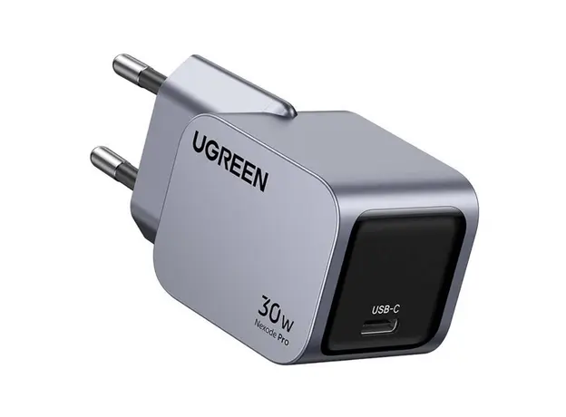მობილურის დამტენი UGREEN X703 (35006) Nexode Pro, 30W, Type-C, Grey