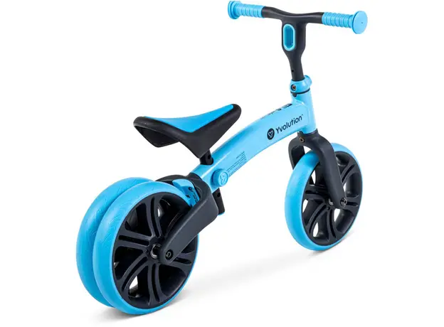 საბავშვო ბალანს ველოსიპედი YVolution YT16B2 Bigovel Yvelo, Children's Balance Bicycle, Junior Blue, 5 image