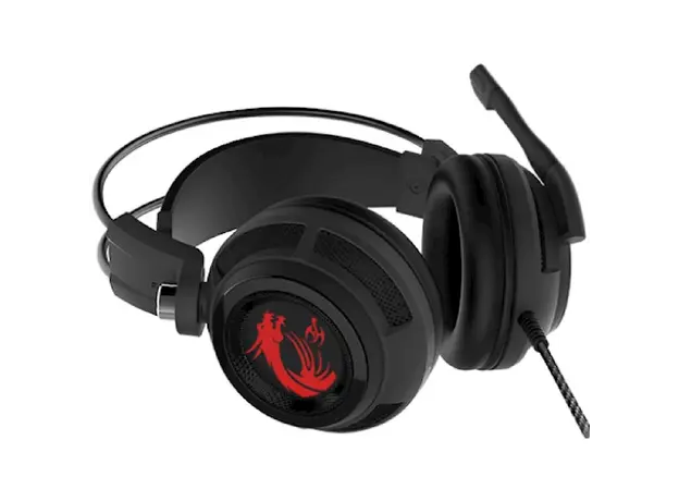 ყურსასმენი MSI S37-2100911-SV1 DS502, Gaming Headset, Wired, USB, Black, 3 image