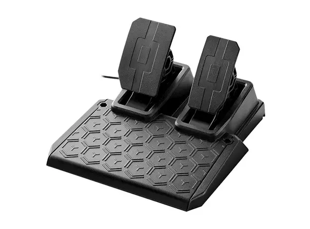 კომპიუტერული საჭე და პედლები Thrustmaster 4160781 T128-P, PS5, PS4, PC, Racing Wheel+Pedals, Black, 7 image