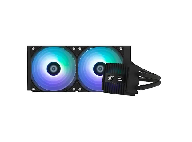 ქულერი Zalman LCS Alpha 2 A24 ARGB, LGA1700, 1200, 115x, AM5, AM4, TDP 320W, black, 4 image