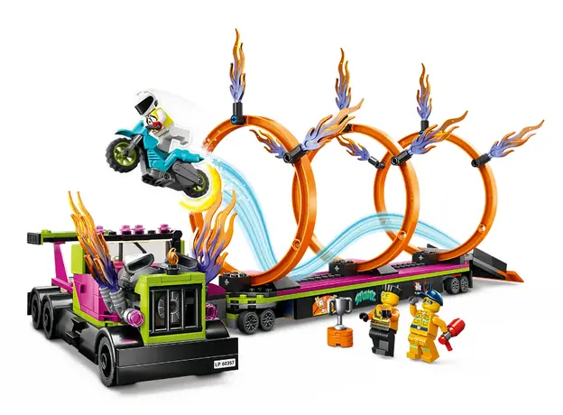 ლეგო LEGO City Stuntz Stunt Truck & Ring of Fire Challenge, 3 image