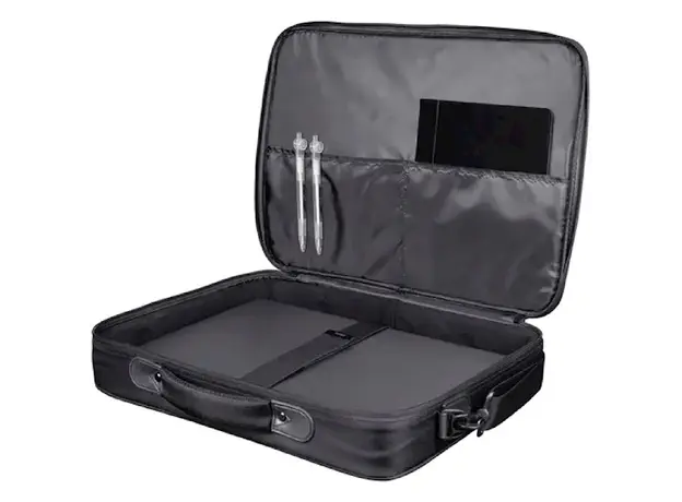 ნოუთბუქის ჩანთა Trust Gaming 24189 Atlanta, 15.6", Laptop Bag, Black, 4 image
