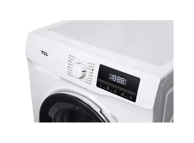 სარეცხი მანქანა TCL P608FLW - 8 KG DIGITAL INVERTER 1400 RPM, 85X60X60, 16 Programs LED DISPLAY, White, A+++, 6 image