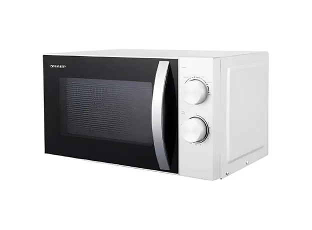 მიკროტალღური ღუმელი Sharp R-20GH-WH2, 700W, 20L, Microwave Oven, White