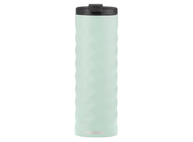 თერმოსი Ardesto Travel mug Bright City 400 ml, stainless steel, green, 2 image