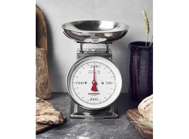სამზარეულოს სასწორი GASTROBACK 30102 CLASSIC KITCHEN SCALE 2Kg, 3 image