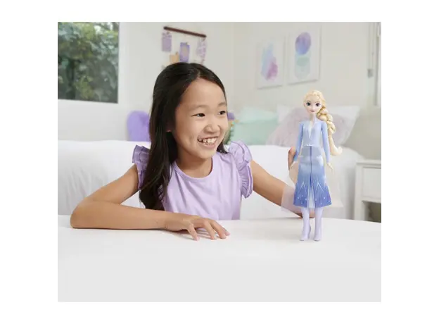 სათამაშო თოჯინა Mattel Frozen Fashion Dolls Core - Elsa 2 Travel Look, 3 image