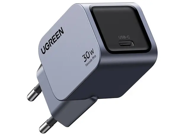 მობილურის დამტენი UGREEN X703 (35006) Nexode Pro, 30W, Type-C, Grey, 2 image