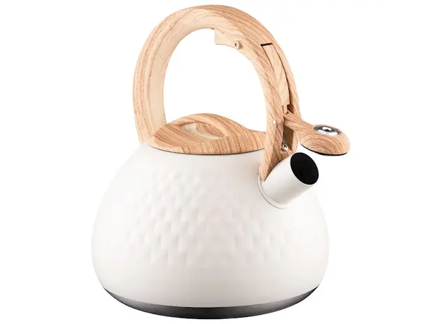 ჩაიდანი Ardesto Kettle Gemini, 2.5l, stainless steel, beige, 3 image