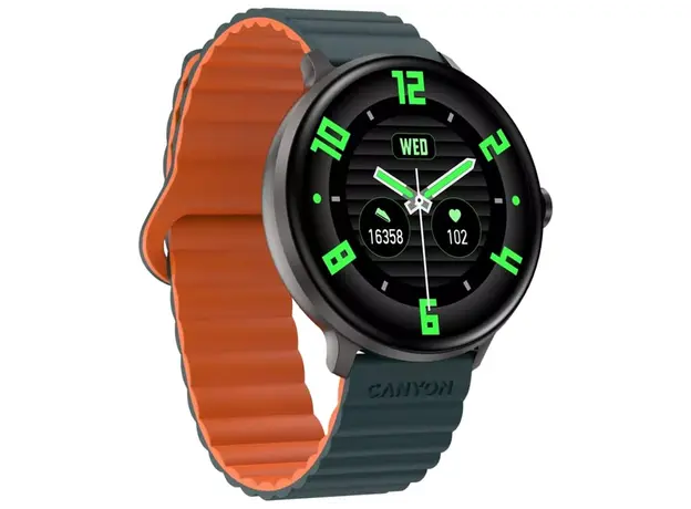 სმარტ საათი Canyon Jacky SW-69 Green Orange (CNS-SW69BG), 3 image