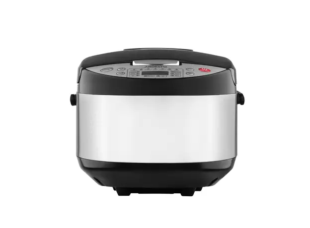 მულტისახარში Ardesto multicooker, 860W, bowl-5l, electronic control, recipes book, iron/plastic, silver-black, 4 image