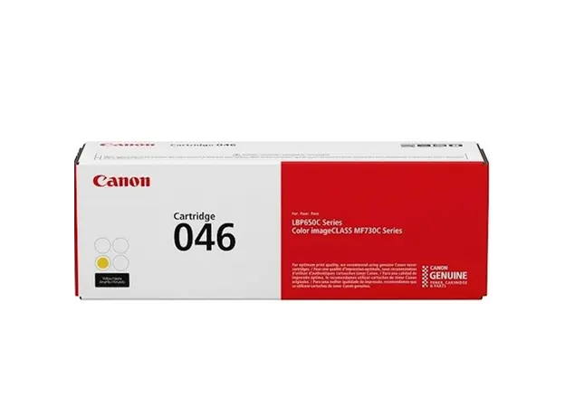 კარტრიჯი CANON CRG-046 Y, LASER CARTRIDGE, 2300P, YELLOW