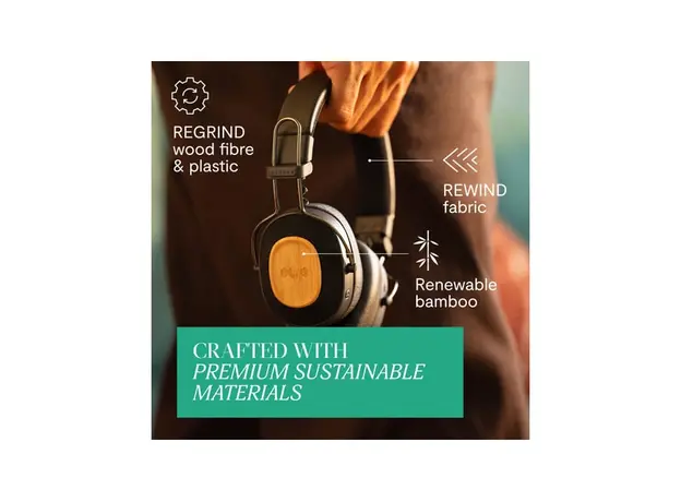 ყურსასმენი House of Marley Positive Vibration Riddim EM-JH135 Signature Black, 8 image