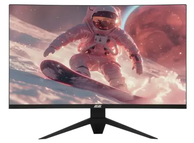 მონიტორი 2E GAMING 27" G2725BV HDMI, DP, VA, 2560x1440, 180Hz, 1ms, CURVED, FreeSync