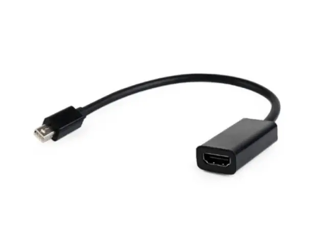 ადაპტერი Gembird A-mDPM-HDMIF-02 Mini DisplayPort to HDMI adapter cable Black
