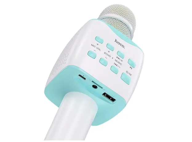 კარაოკე მიკროფონი HOCO BK5 Cantando karaoke microphone - Blue, 3 image