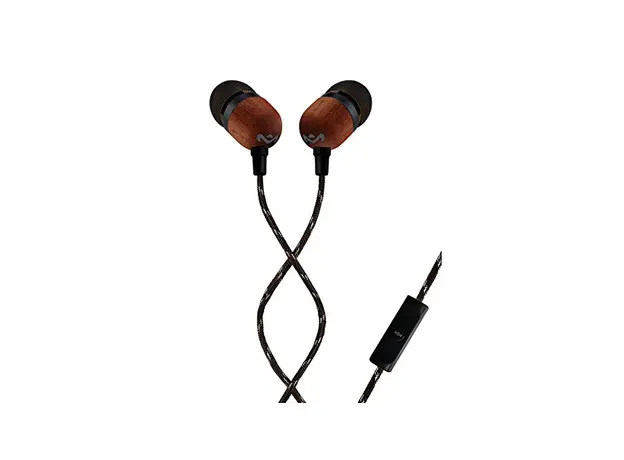 ყურსასმენი House of Marley EM-JE041-SBB Smile Jamaica In-Ear Headphones With Remote And Microphone (SINGBLACK), 3 image