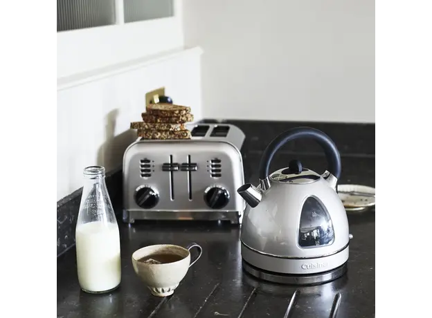 ელექტრო ჩაიდანი Cuisinart CTK17SE Electric Kettle Frosted Pearl, 5 image