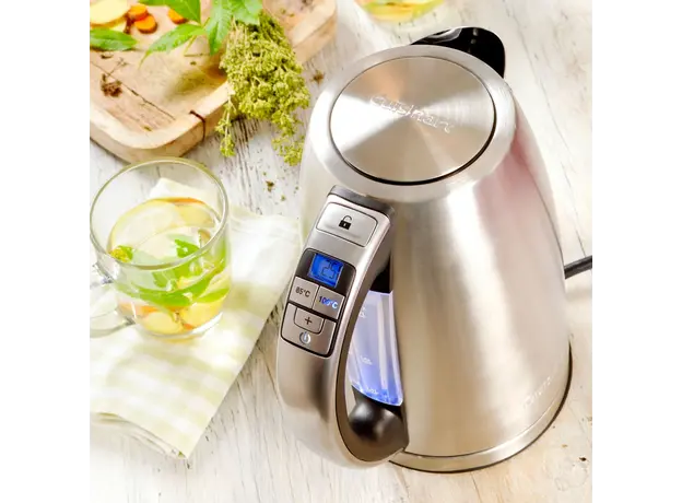 ელექტრო ჩაიდანი Cuisinart CPK17E Electric Kettle Silver, 4 image