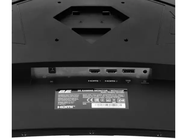 მონიტორი 2E GAMING 27" G2725BV HDMI, DP, VA, 2560x1440, 180Hz, 1ms, CURVED, FreeSync, 5 image