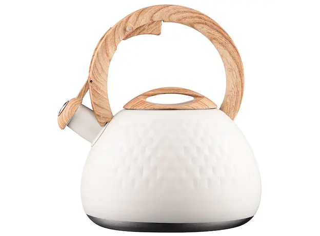 ჩაიდანი Ardesto Kettle Gemini, 2.5l, stainless steel, beige