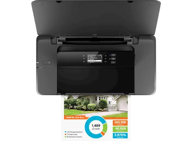 პრინტერი HP N4K99C OfficeJet 202, A4, Wi-Fi, USB, Black, 5 image