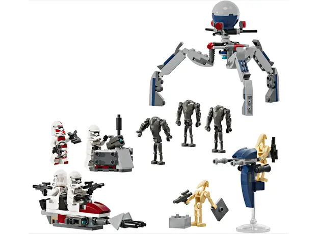 ლეგო LEGO Constructor STAR WARS TM CLONE TROOPER™ & BATTLE DROID™ BATTLE PA, 3 image