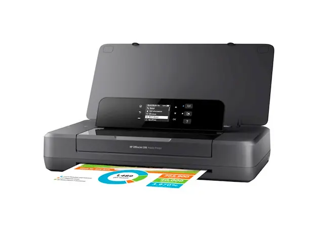 პრინტერი HP N4K99C OfficeJet 202, A4, Wi-Fi, USB, Black, 3 image