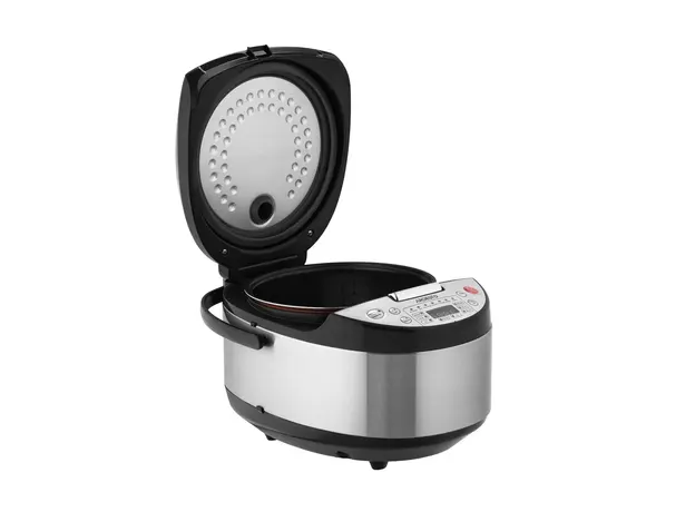 მულტისახარში Ardesto multicooker, 860W, bowl-5l, electronic control, recipes book, iron/plastic, silver-black, 6 image