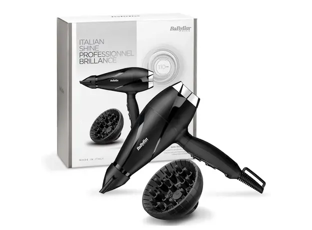 თმის საშრობი Babyliss 6713DE, 2200W, Hair Dryer, Black, 6 image