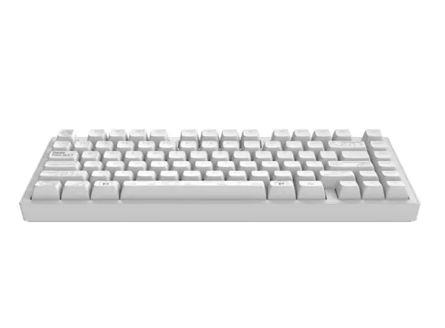 კლავიატურა Dark Project ALU Terra Nova White - Wireless Gaming Keyboard (ANSI)